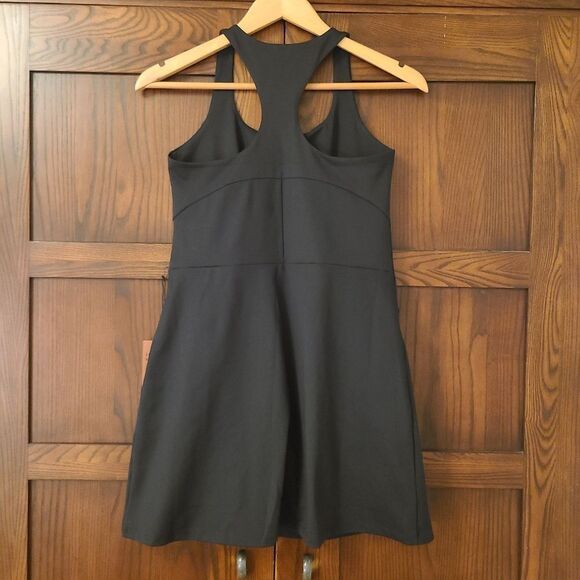 NWT Girlfriend Collective Paloma Dress in Black - Picture 7 of 9